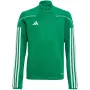 adidas Tiro 23 League Top da allenamento bambino verde IB8473 140cm