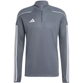adidas Tiro 23 League felpa allenamento grigio melange medio/nero XS