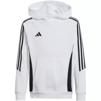 adidas Tiro 24 Felpa con cappuccio bianco IR7506 128cm