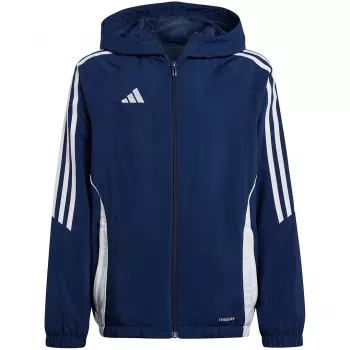adidas Tiro 24 Giacca da allenamento bambino blu navy/bianco 116cm IM8797