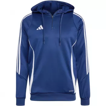 adidas Tiro 24 Giacca da allenamento con cappuccio blu IR9398