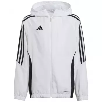 adidas Tiro 24 giacca da allenamento bambino bianco 140 cm