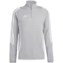 adidas Tiro 24 giacca da allenamento grigio-bianco IS1041 2XL felpa uomo