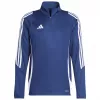 adidas Tiro 24 top da allenamento uomo felpa Navy Blue IS1044 XL