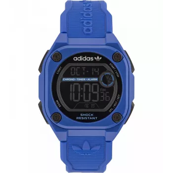 Adidas Orologio digitale al quarzo unisex AOST23061 45mm nero resina silicone