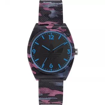 Adidas Orologio Digitale Unisex AOST22569 38mm Silicone Nero