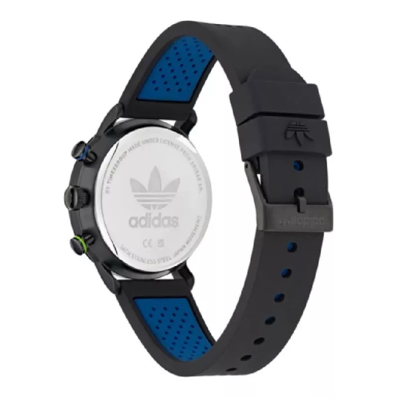 Adidas Orologio digitale unisex AOSY23021 40mm cinturino in silicone nero