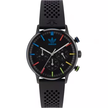 Adidas Orologio digitale unisex AOSY23021 40mm cinturino in silicone nero