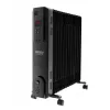Camry CR 7814 radiatore a olio con telecomando, 2500 W, 13 elementi, nero