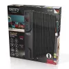 Camry CR 7814 radiatore a olio con telecomando, 2500 W, 13 elementi, nero