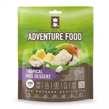 Adventure Food Tropical Rice Dessert - pasto da campeggio disidratato, 140 g