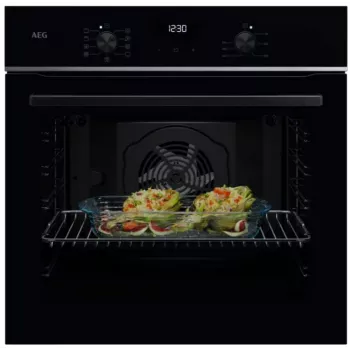 AEG 5000 SurroundCook Forno elettrico da incasso, 72L, autopulizia pirolitica, acciaio inox