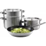 AEG A4SS Pentola in acciaio inox con coperchio in vetro, 3,5 L