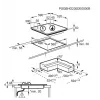 AEG piano cottura combinato a gas, 60 cm