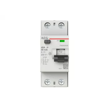 AEG Power Solutions interruttore differenziale FN240/A30 2P Type A 40A 30mA