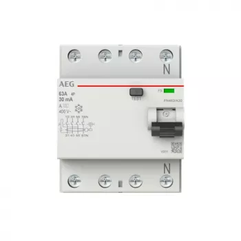 AEG Power Solutions interruttore differenziale FN463/A30 4P Type-A 63A 30mA
