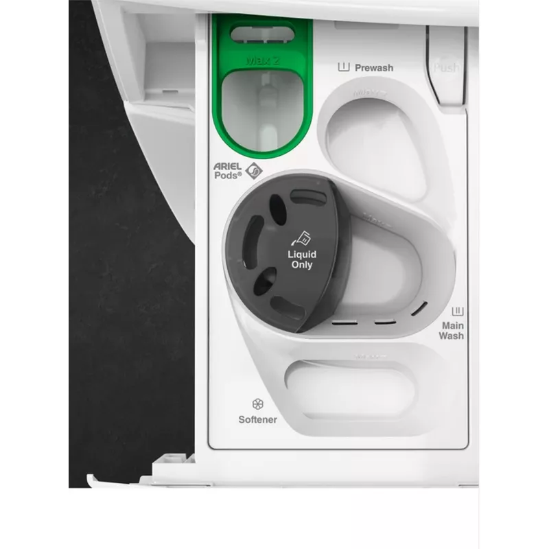 AEG lavatrice (a carica frontale), 8kg, bianco