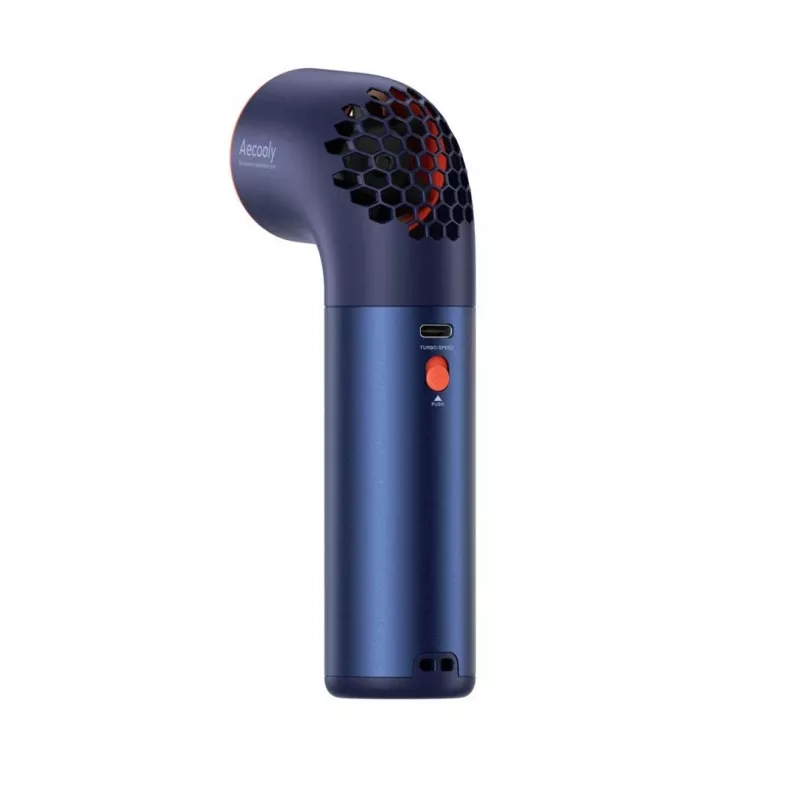 AEL AECOOLY Aero Ultra ventilatore portatile ad alta velocità blu-arancio