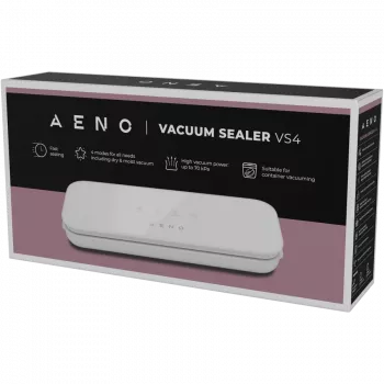 AENO Confezionatrice sottovuoto, bianco, display LED, 230V AC, 130W, -65kPa
