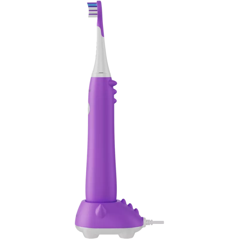AENO Spazzolino senza fili, viola, 3 testine, 600mAh, 5 modalità, Smart Remind