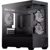 AEROCOOL P300D G-BK-v1 case Mini Tower ATX, nero, vetro temperato