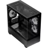 AEROCOOL P300D G-BK-v1 case Mini Tower ATX, nero, vetro temperato