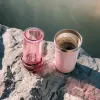 AeroPress Go Plus Macchina per il caffè con tazza termica rosa 475 ml