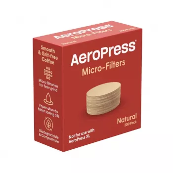 AeroPress Microfiltri in carta Natural 200 pezzi