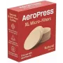 AeroPress XL microfilter in carta, 200 pezzi, dischi rotondi da 63,5 mm per macchine per caffè Original, Go & Clear