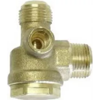 Aerotec valvola di non ritorno in ottone G 1/2 inch filettatura femmina 16 bar | 9048063