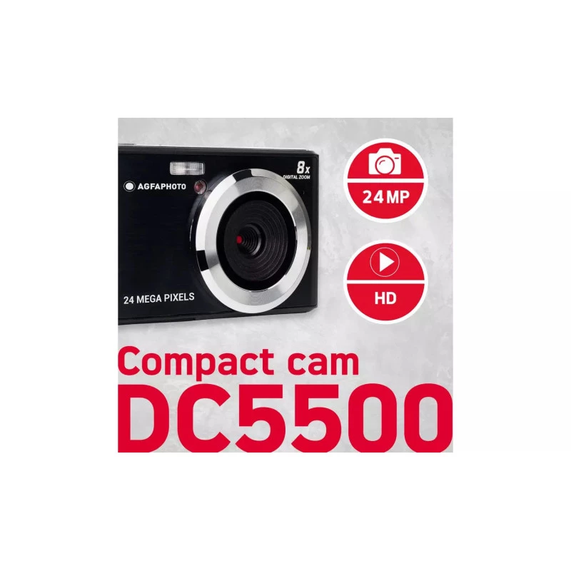 AGFA DC5500 Fotocamera digitale nera