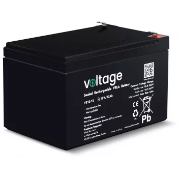 Batteria AGM Voltage 12V 12Ah VE12-12 (durata 6-9 anni)