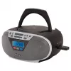 Aiwa BBTU-400SL Sistema stereo portatile CD/FM RDS/USB/Bluetooth argento riproduzione MP3