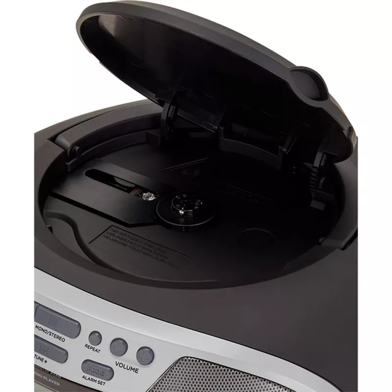 Aiwa BBTU-400SL Sistema stereo portatile CD/FM RDS/USB/Bluetooth argento riproduzione MP3