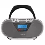 Aiwa BBTU-400SL Sistema stereo portatile CD/FM RDS/USB/Bluetooth argento riproduzione MP3