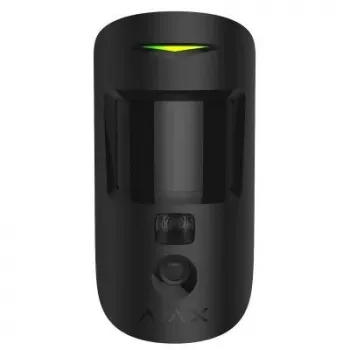AJAX MotionCam HD rilevatore di movimento wireless con telecamera, nero (PHOD 118275)