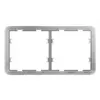 AJAX Smart Switch cornice 2 moduli bianco 52188