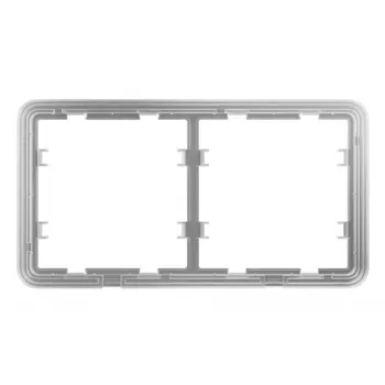 AJAX Smart Switch cornice 2 moduli bianco 52188