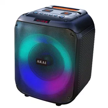 AKAI ABTS-V30 Altoparlante Bluetooth portatile, nero