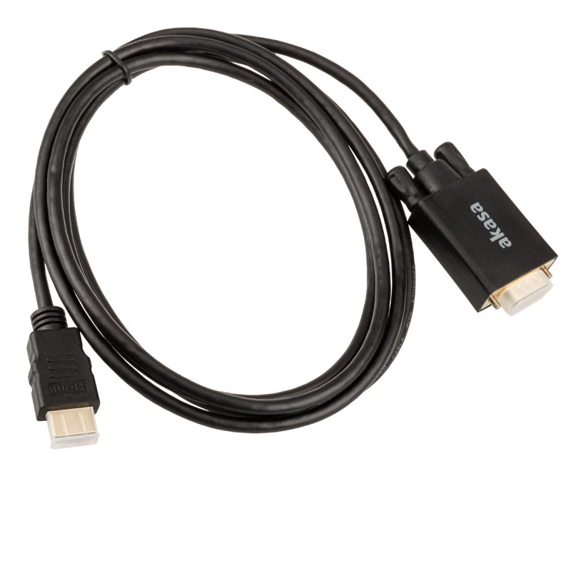 Akasa AK-CBHD26-20BK cavo adattatore HDMI-VGA 2m nero