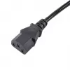 Akyga AK-PC-05A Cavo di alimentazione CEE 7/7 a IEC C13, 5 m, nero