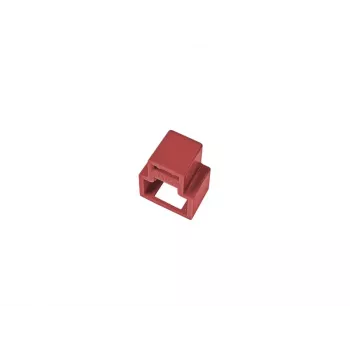 ALANTEC RJ45 Plug Lock Rosso Confezione da 24 con chiave di rimozione
