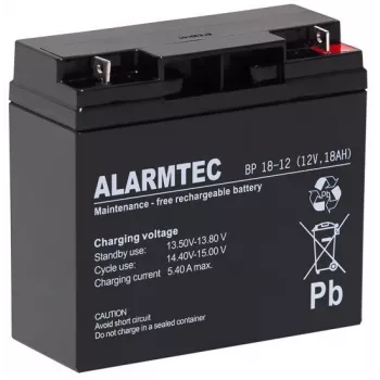 ALARMTEC BP batteria ricaricabile 12V 18Ah AGM