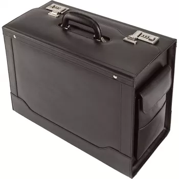Borsa a mano Jüscha Ancona 45042, pelle nera