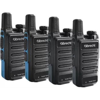 ALBRECHT Tectalk 4 Team PMR446 set valigetta da 4 pezzi