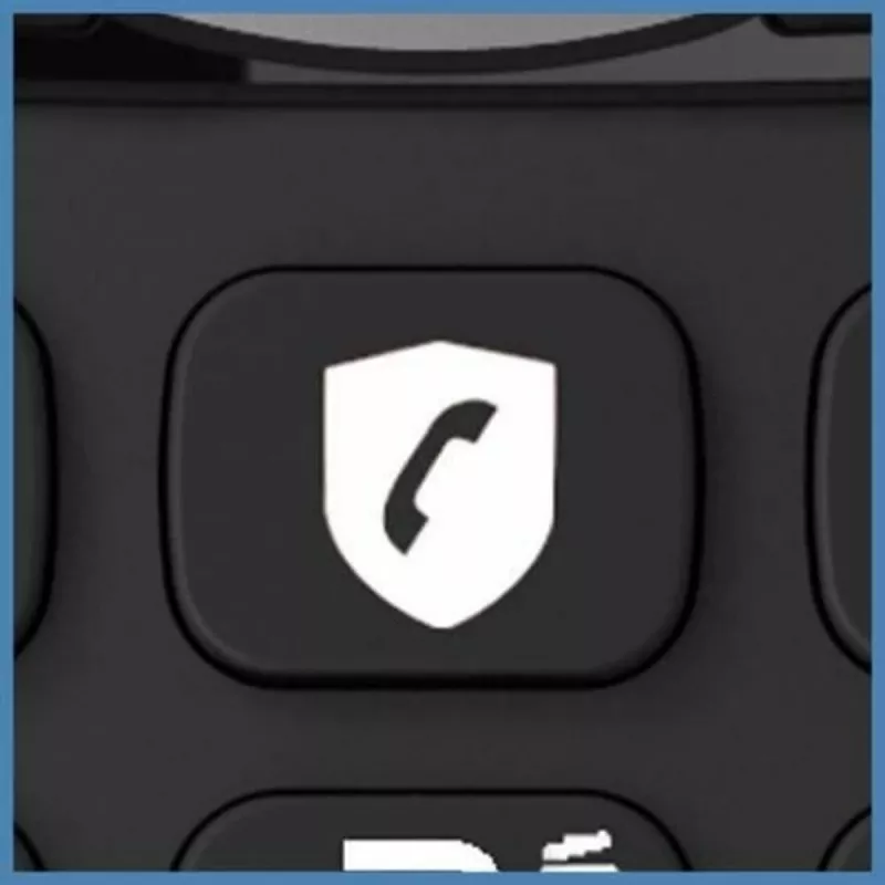 Alcatel 8517110010 telefono cordless DECT con cornetta e retroilluminazione ambra da 1,5 pollici