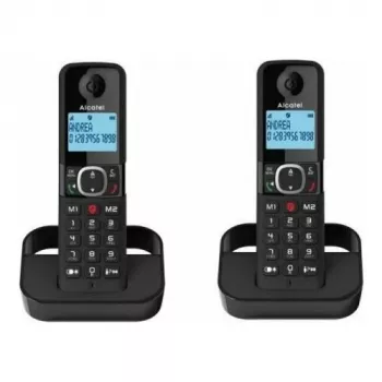 Alcatel F860 Duo telefono cordless DECT, nero
