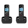 Alcatel F860 Duo Telefono cordless DECT, nero