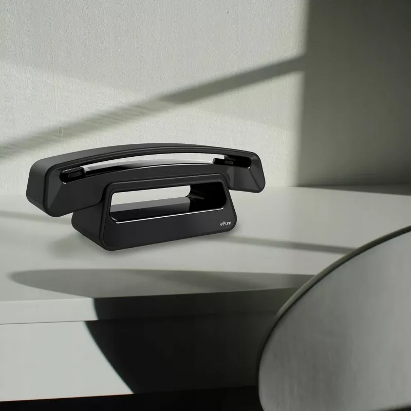 Alcatel ePure Iconic telefono cordless DECT (nero)