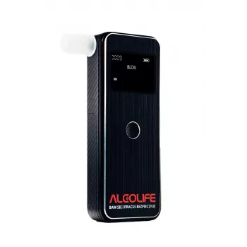 AlcoLife Prime Etilometro - Alcoltest a cella a combustibile elettrochimica con display LCD